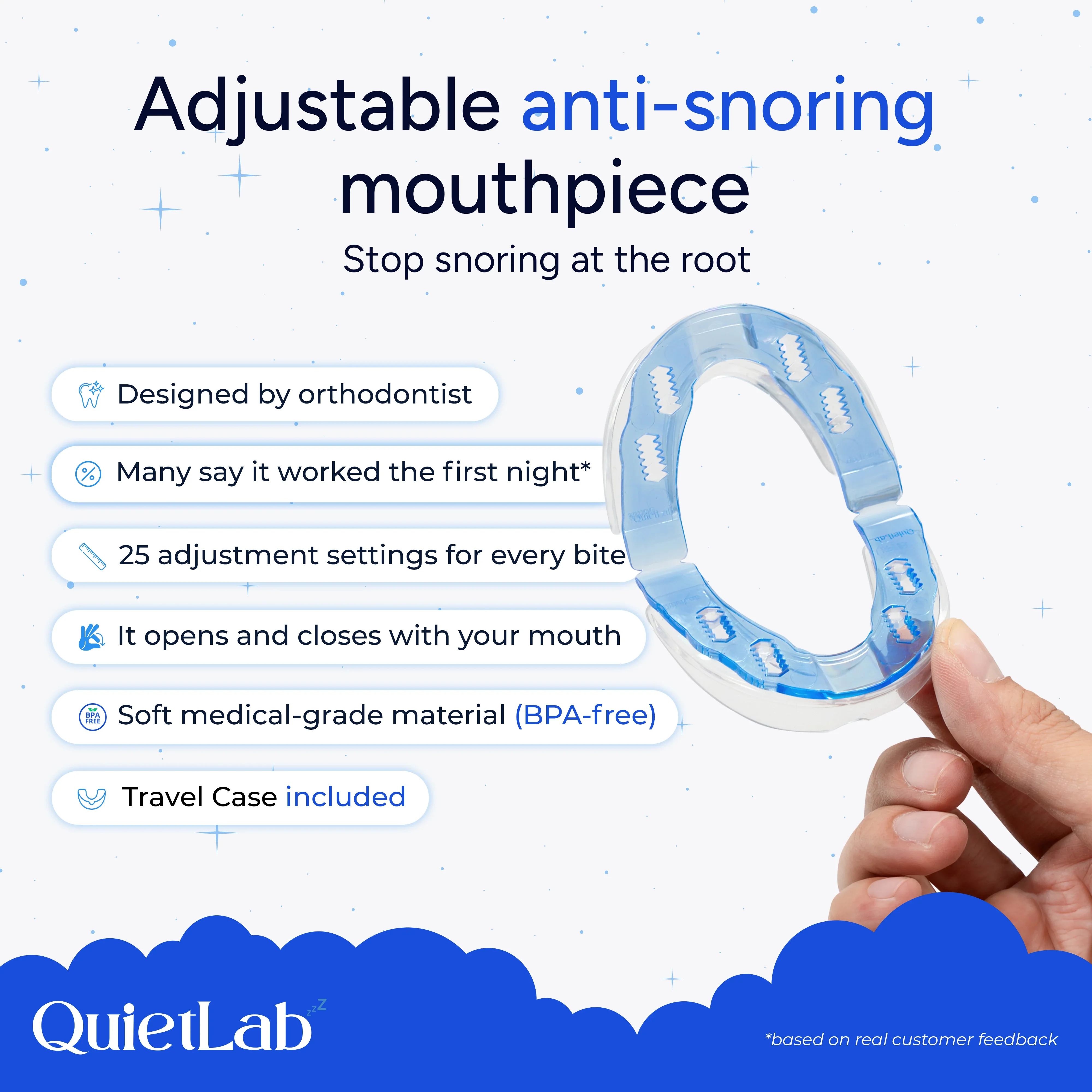 QuietLab Plus® Anti-Snoring Mouthpiece - Image 4